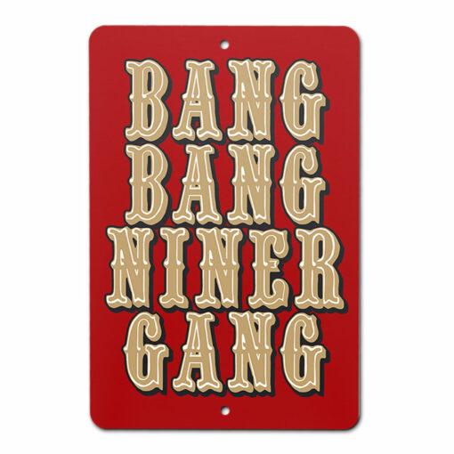 Bang Bang Road Sign