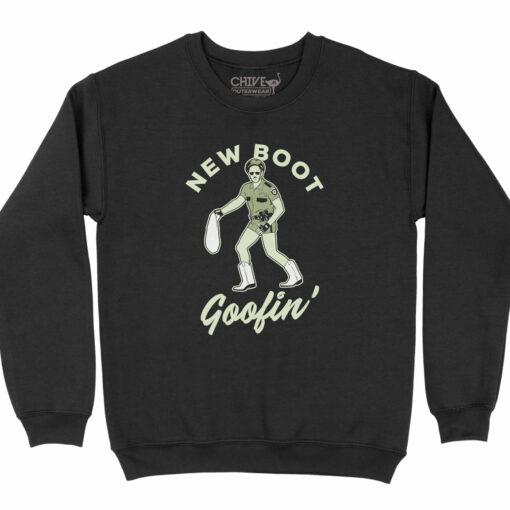 Mew Boot Goofin' Unisex Pullover Crewneck