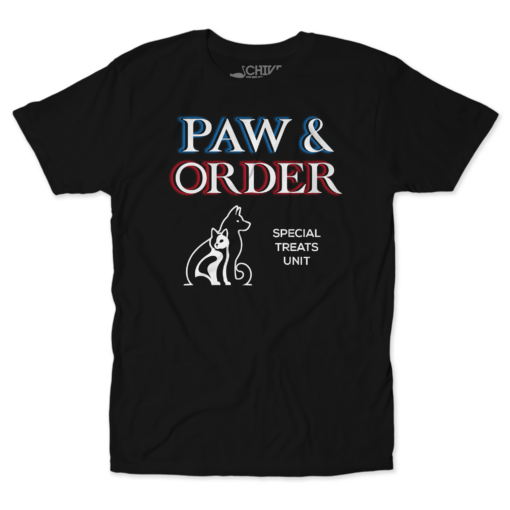 Paw And Order Unisex Tee