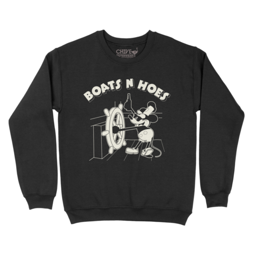 Boats N Hoes Unisex Pullover Crewneck