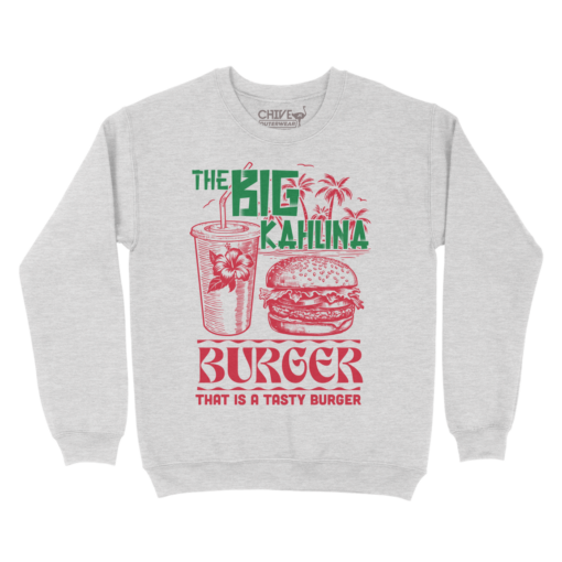 Tasty Burger Unisex Pullover Crewneck