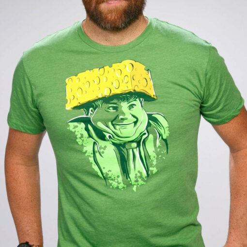 Chris Farley Cheesehead Tee - Image 4