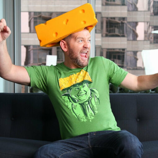 Chris Farley Cheesehead Tee - Image 3