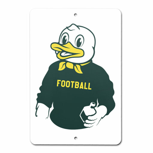 Football Fan Road Sign