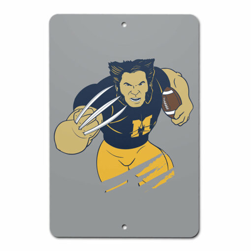 Go Blue Road Sign