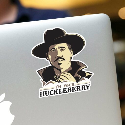 I'm Your Huckleberry Sticker - Image 2