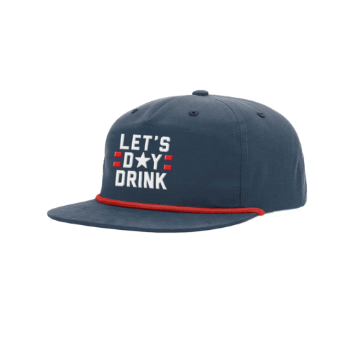 Let's Day Drink Patriotic Rope Hat