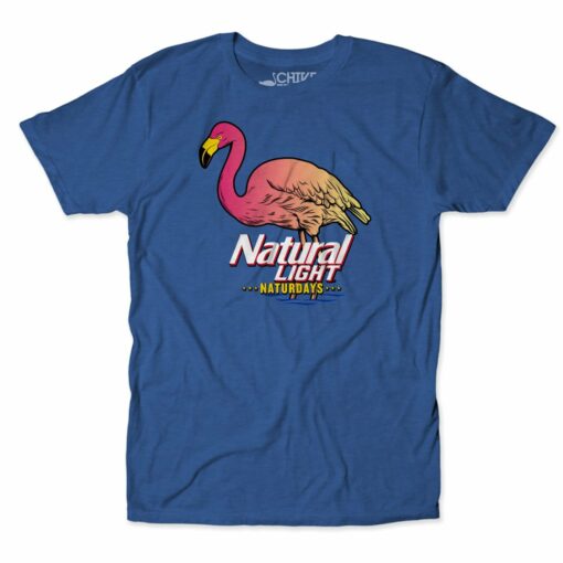 Naturday's Flamingo Tee