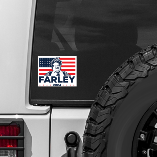 Farley For President Sticker - Image 2